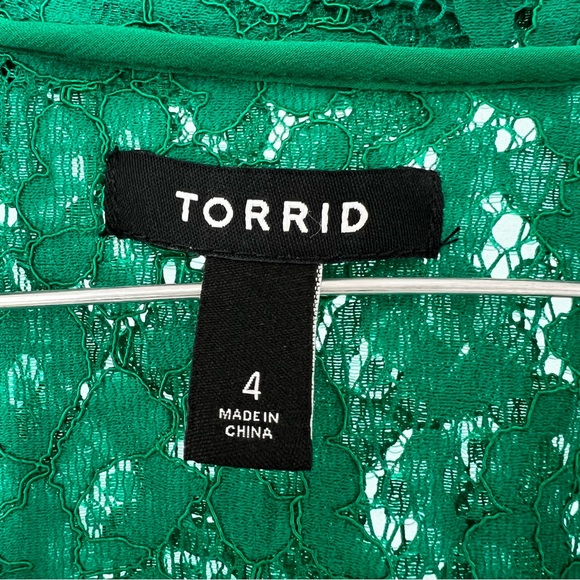 TORRID Lace Trench COAT - Picture 7 of 10